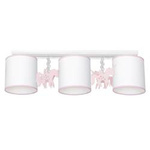 Milagro plafon Uni 3xE27 biały MLP6492