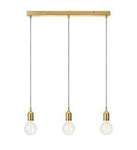 Markslojd lampa wisząca Bronx 3L 3xE27 brązowa 108097