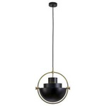 Step Into Design Mobile lampa wisząca E27 czarna ST-8881 black