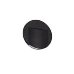 Kanlux oczko ścienne schodowe LED Erinus 0,8W 15lm 3000K czarne Ø7,5cm 33334