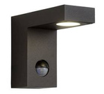Lucide kinkiet zewnętrzny LED z czujnikiem ruchu Texas 6W 230lm 3000K IP54 antracytowy 28850/24/30