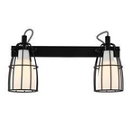 Kaspa kinkiet (reflektorek) Frame 2xE14 czarny 50572201