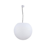 Nowodvorski lampa wisząca zewnętrzna Cumulus L E27 biała Ø60cm IP65 9607
