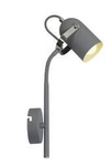 Candellux kinkiet (reflektorek) Gray E14 szary 91-66527