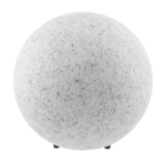 GTV lampa stojąca zewnętrzna Marmo E27 czarno/biała 25cm IP65 OS-MARMO28-00