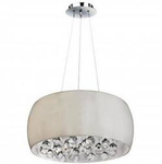Azzardo lampa wisząca Quince 50 6xG9 biała AZ0702