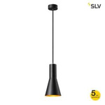 Spotline/SLV lampa wisząca Phelia E27 czarna 1002951