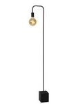 Lucide lampa podłogowa Lorin E27 czarna 160cm 45765/01/30