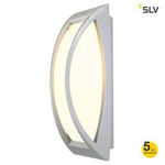 Spotline/SLV kinkiet zewnętrzny Meridian 2 E27 szary IP54 230444