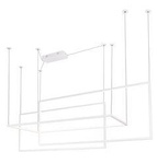 Maxlight lampa wisząca LED Geometric 79,8W 6400lm 3000K biała P0272