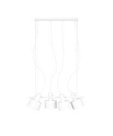 Ummo lampa wisząca Enkel 4 4xE27 biała EN4411P0