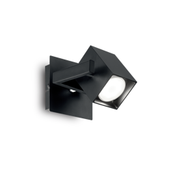 Ideal Lux kinkiet (reflektorek) Mouse GU10 czarny 073569