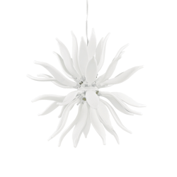 Ideal Lux lampa wisząca Leaves 12xG9 (załączono) biała 112268