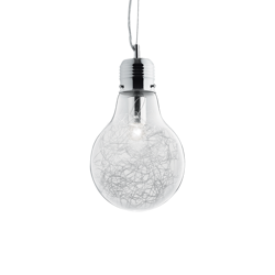 Ideal Lux lampa wisząca Luce max E27 aluminiowa 033679