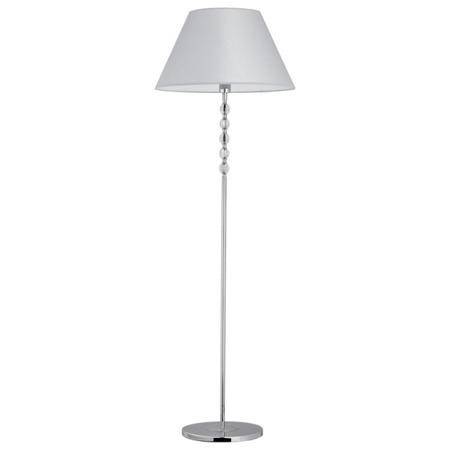 Alfa lampa podłogowa Emmanuelle E27 srebrna 152cm 16719