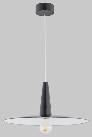 Alfa lampa wisząca Torres E27 czarno/biała 60887