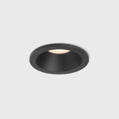 Astro łazienkowe oczko stropowe Minima Round Fixed GU10 Ø8,5cm czarne 1249017