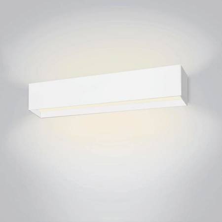 Elkim kinkiet liniowy LED Lupinus/K HQ UP 116 L-600 SP 2x8W 965lm + 1250lm 3000K biały 6116U01102-1