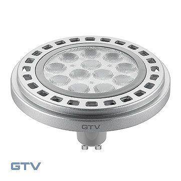GTV żarówka LED ES111 12XPower LED GU10 12W 850lm 3000K 45° srebrna LD-ES11177-30