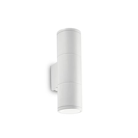 Ideal Lux kinkiet zewnętrzny Gun 2xGU10 biały IP44 100388