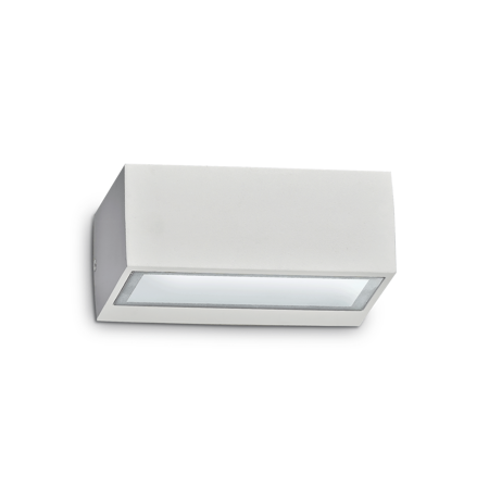 Ideal Lux kinkiet zewnętrzny Twin G9 biały IP44 115351
