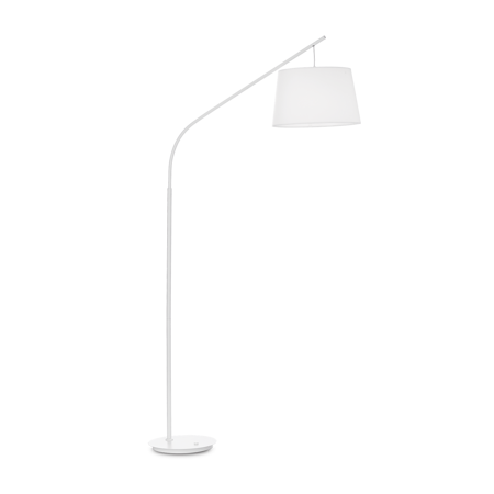 Ideal Lux lampa podłogowa Daddy E27 biała 197cm 110356