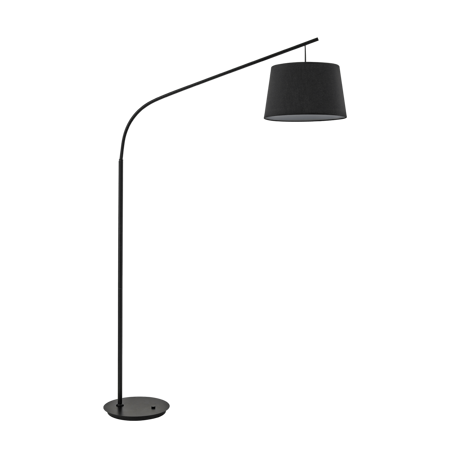 Ideal Lux lampa podłogowa Daddy E27 czarna 197cm 110363