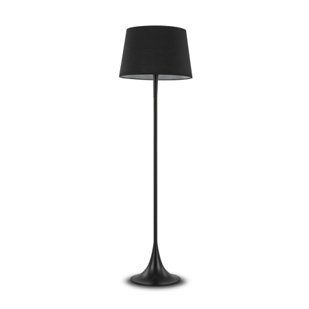 Ideal Lux lampa podłogowa London E27 czarna 174cm 110240