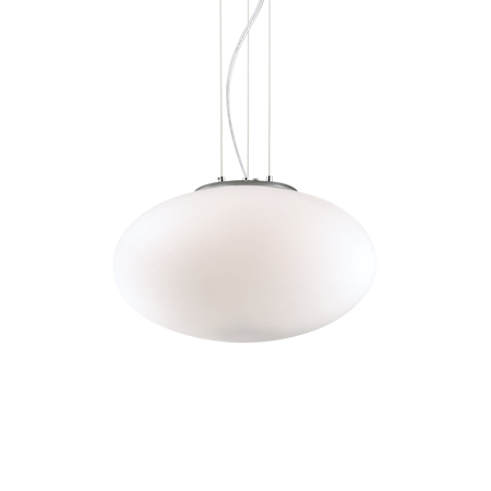 Ideal Lux lampa wisząca Candy E27 biała 086736