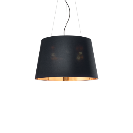 Ideal Lux lampa wisząca Nordik 4xE27 czarna 161648
