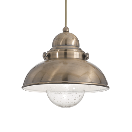 Ideal Lux lampa wisząca Sailor E27 mosiężna 025308