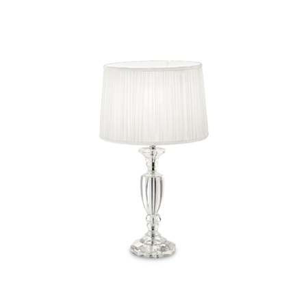 Ideal Lux lampka biurkowa Kate E27 biała 122878