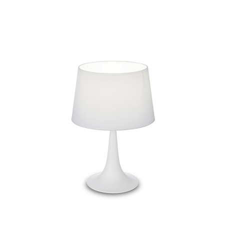 Ideal Lux lampka biurkowa London E27 biała 110530