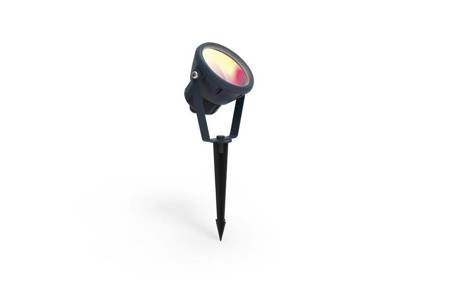 Lutec reflektor dogruntowa LED RGB Mini Leto 8W 720lm 2700/6500K RGB szary 33,2cm IP65 6602903424