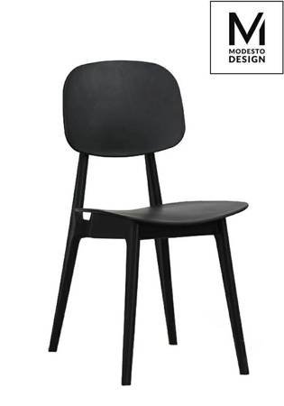 Modesto Design krzesło Andy czarne polipropylen 8611.BLACK