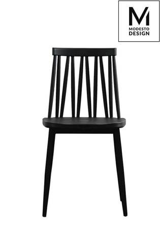 Modesto Design krzesło Trak czarne polipropylen, metal 8608.BLACK