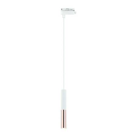 Orlicki Design lampa szynowa wisząca Slimi S Bianco Track G9 biało/miedziana OR83149