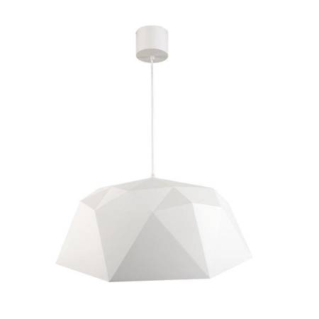 Orlicki Design lampa wisząca Iseo Bianco M E27 biała OR80476