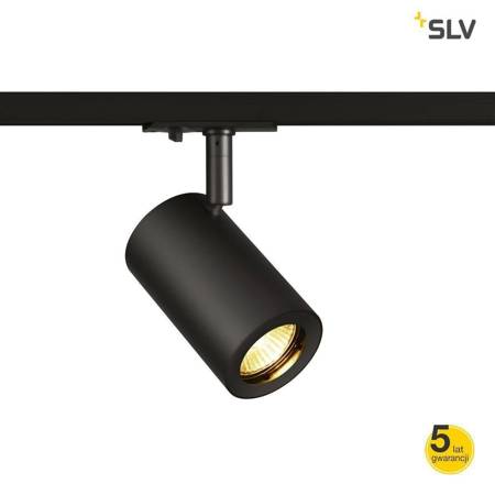 SLV lampa szynowa (reflektorek) Enola B 1F GU10 czarna 1002110