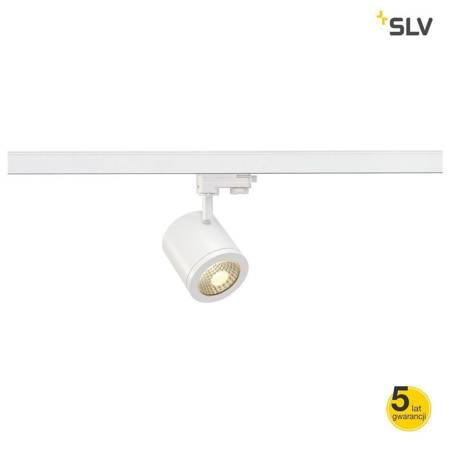 SLV lampa szynowa (reflektorek) LED Enola_C 9 Spot 3F 12W 900lm 3000K 55° biała okrągła 152431