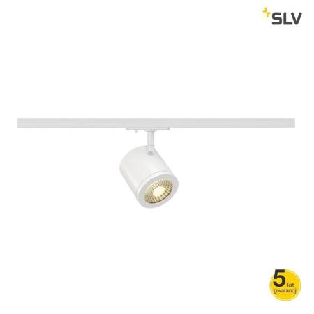 SLV lampa szynowa (reflektorek) LED Enola_C Spot F1 11W 900lm 3000K 35° biała okrągła 143941