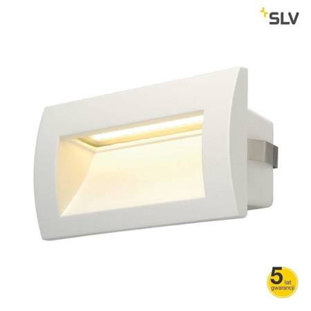 SLV oprawa ścienna zewnętrzna LED Downunder 3,3W 155lm 3000K biała IP55 233621